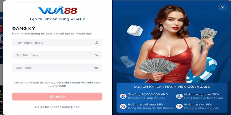 Đăng ký VUA88 mở ra không gian cá cược xanh chín cho anh em hội viên Đăng ký VUA88 mở ra không gian cá cược xanh chín cho anh em hội viên