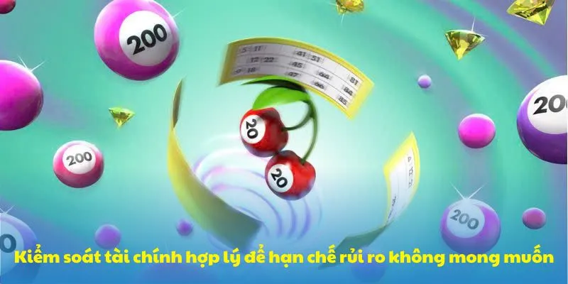 Kiểm soát tài chính hợp lý để hạn chế rủi ro không mong muốn